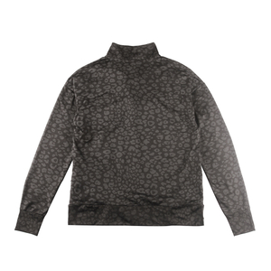 Active softshell print 1/4zipper pullovrers 