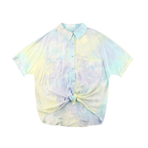 Stockpapa Elodie, Ladies Camouflage Color Light Cheapest Price Stock Tie-dye Shirts