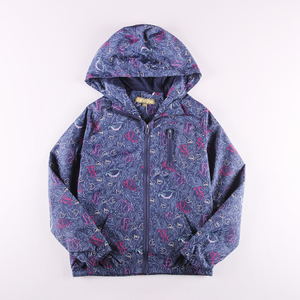 Girls Bomber Hooded Jacket