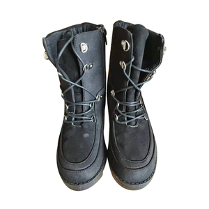Women's Lace Up Mid Heel Boots 