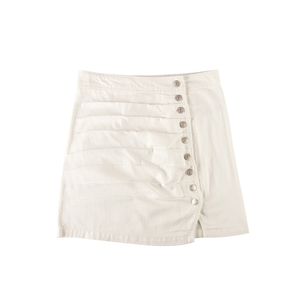 OEM 2022 New Girls Leather Knee Lengthshort Maxi Skirts Denim Women's Custom Logo Dress Mini Skirts